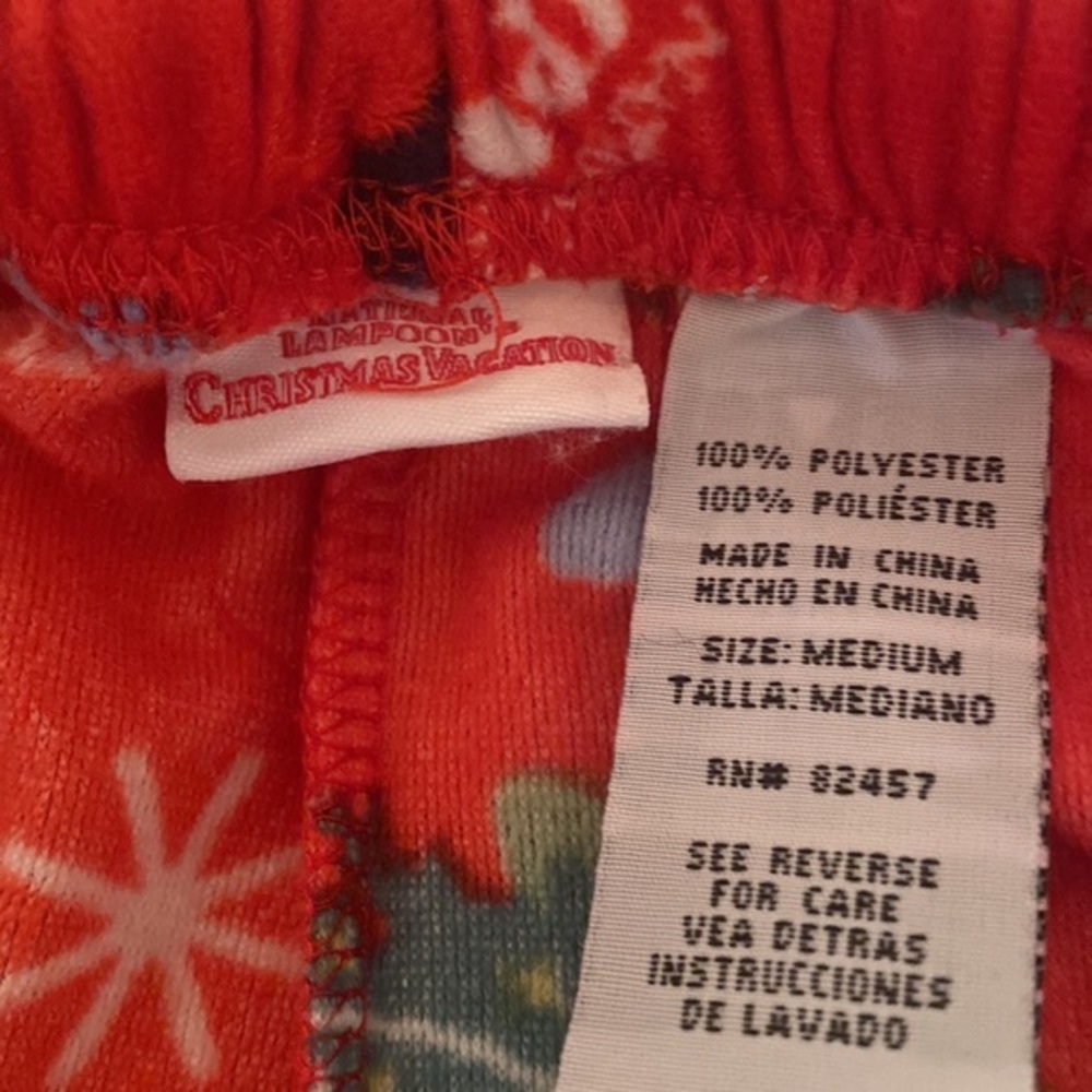 National lampoons Christmas vacation‎ pajama pants with drawstring - Picture 6 of 6